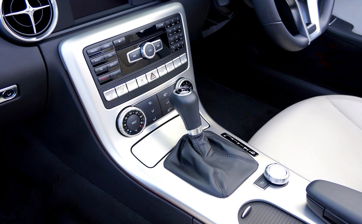 Panel de mandos de un vehículo