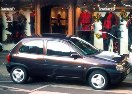 Secondary image 1 - Three of the previous generations of the Opel Corsa