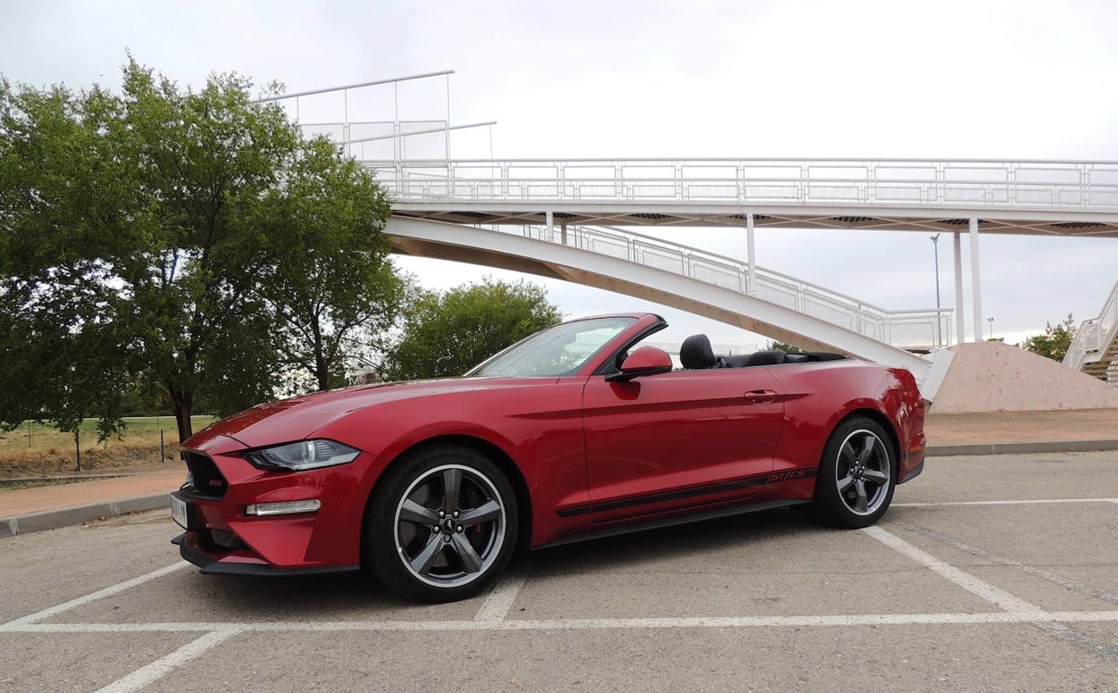 El Mustang california especial es un cabrio muy potente