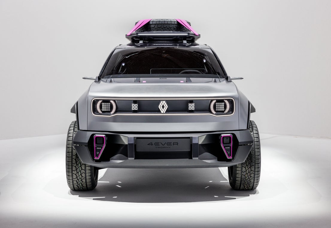 4EVER Trophy, el futuro SUV eléctrico del segmento B de Renault