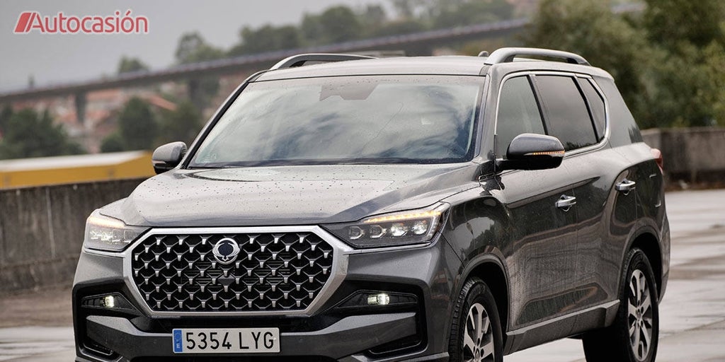 SsangYong Rexton siete plazas con capacidad fuera del asfalto