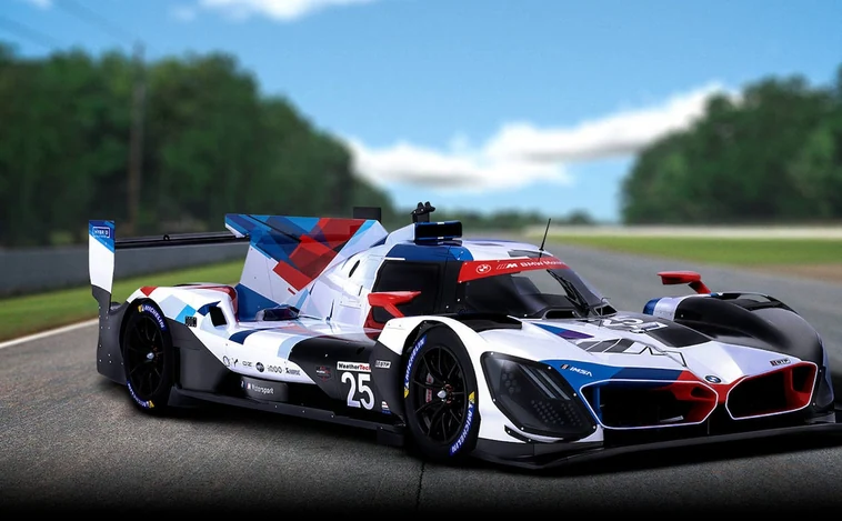 BMW M Motorsport lanza para la comunidad de carreras en simulador el LMDh Hybrid V8