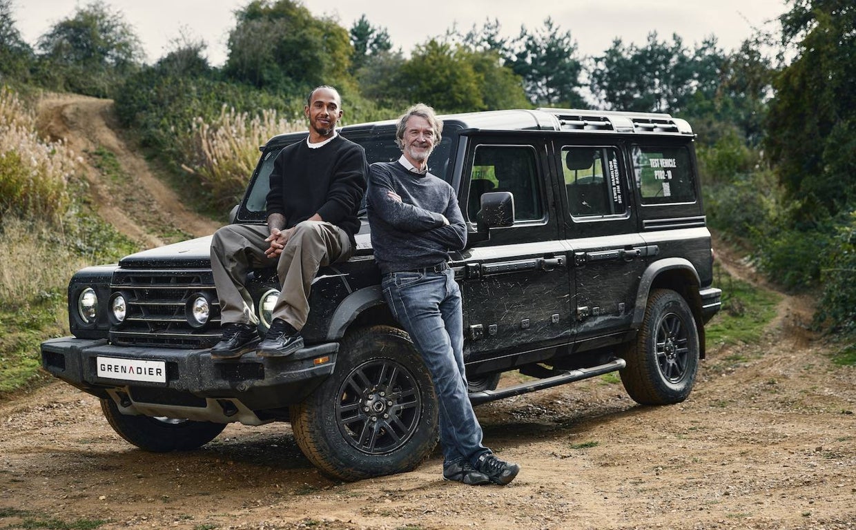 Ineos Grenadier hereda la estética de los clásicos 4X4 de Land Rover