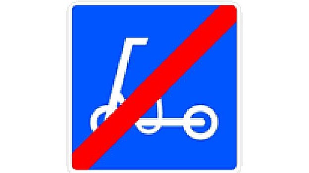 Estas son las nuevas señales relacionadas con los patinetes