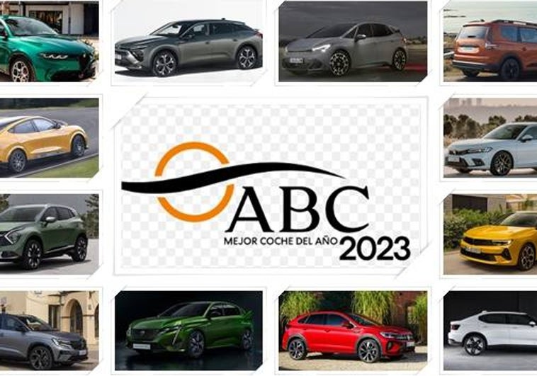 Estos son los 12 candidatos al Mejor Coche del Año ABC 2023