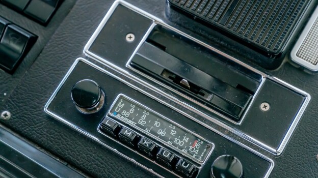 The radio cassette, where the official song of the World Cup was playing, 