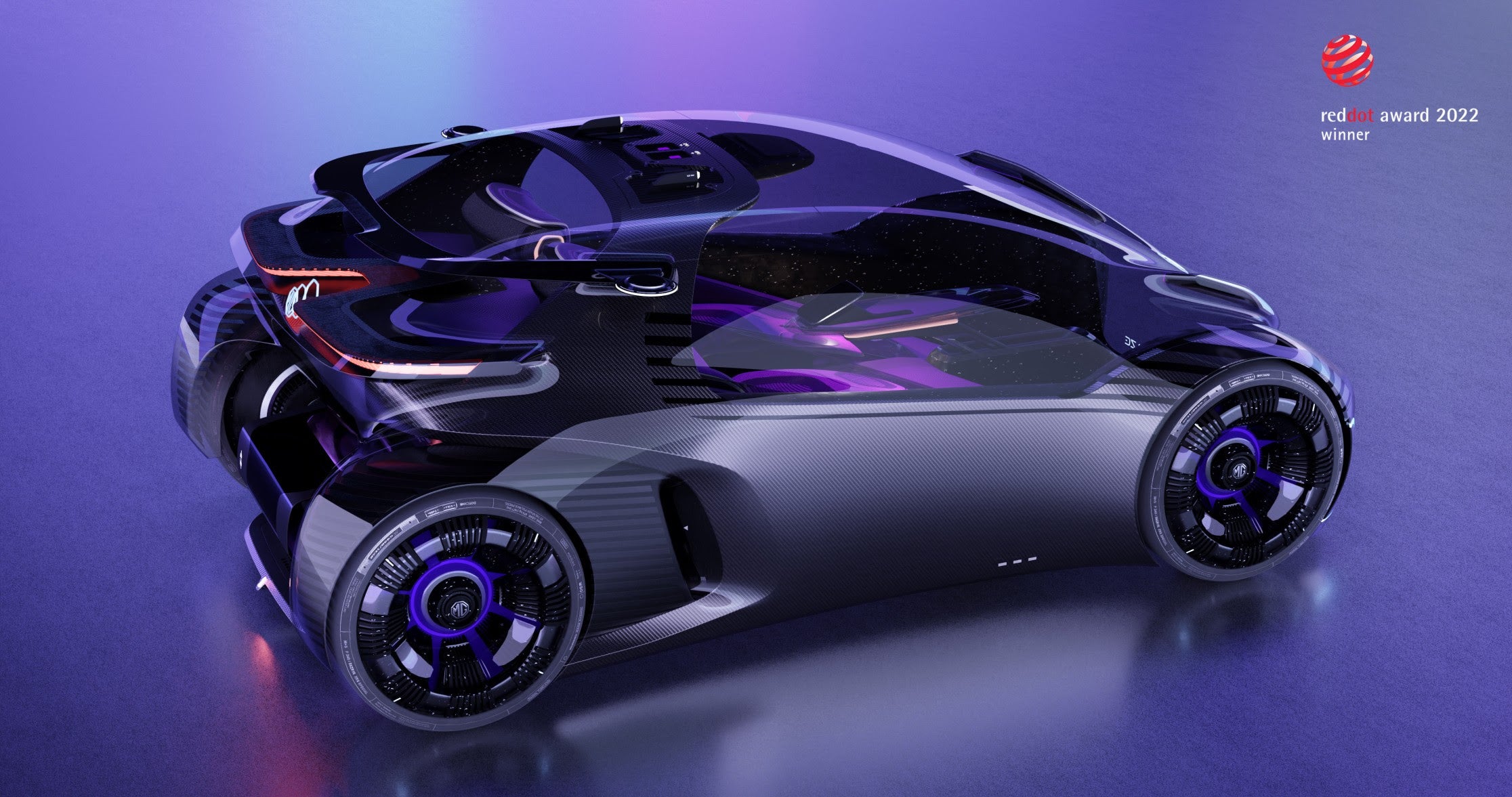 El concepto se concibe en torno a la experiencia del usuario, que es recompensado por el tiempo que pasa con el vehículo y la marca MG. Las personalidades y el estatus de los "jugadores" se muestran en las esquinas laterales y frontal del coche para mostrar sus credenciales dentro del juego.