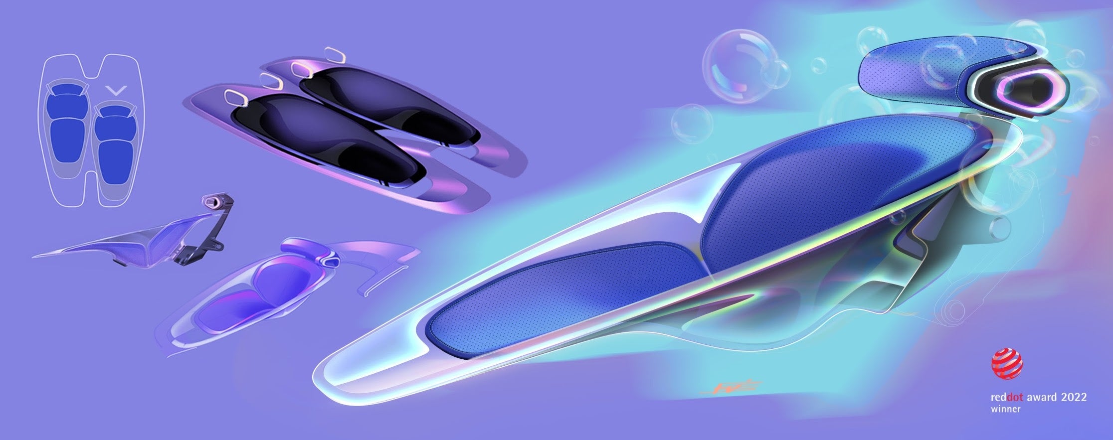 El MG MAZE está diseñado para ser un vehículo de uso compartido al que los "jugadores" acceden a través de sus dispositivos móviles, que servirán como control principal de este concepto semiautónomo.