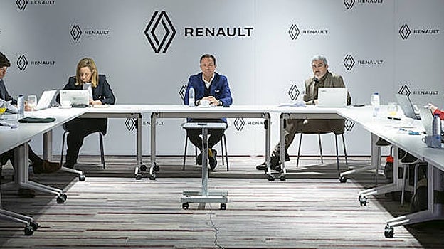 Sébastien Guigues durante el encuentro con los medios de comunicación