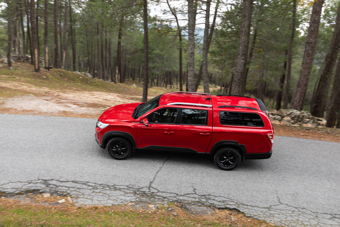Potente motor diésel de 202 CV y un par motor de 400 Nm en la versión  manual y 441 Nm en la automática