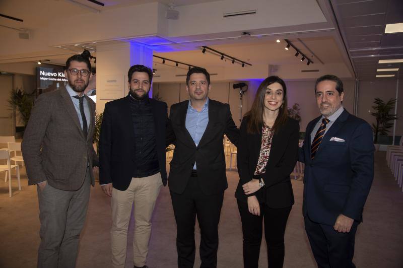 El equipo de comunicación de Kia España.