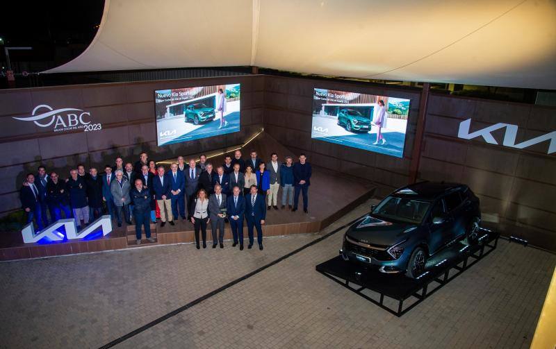 Entrega del premio ABC al Mejor coche del Año al Kia Sportage
