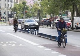 Alertan del riesgo de ciertos pavimentos en los carriles bici