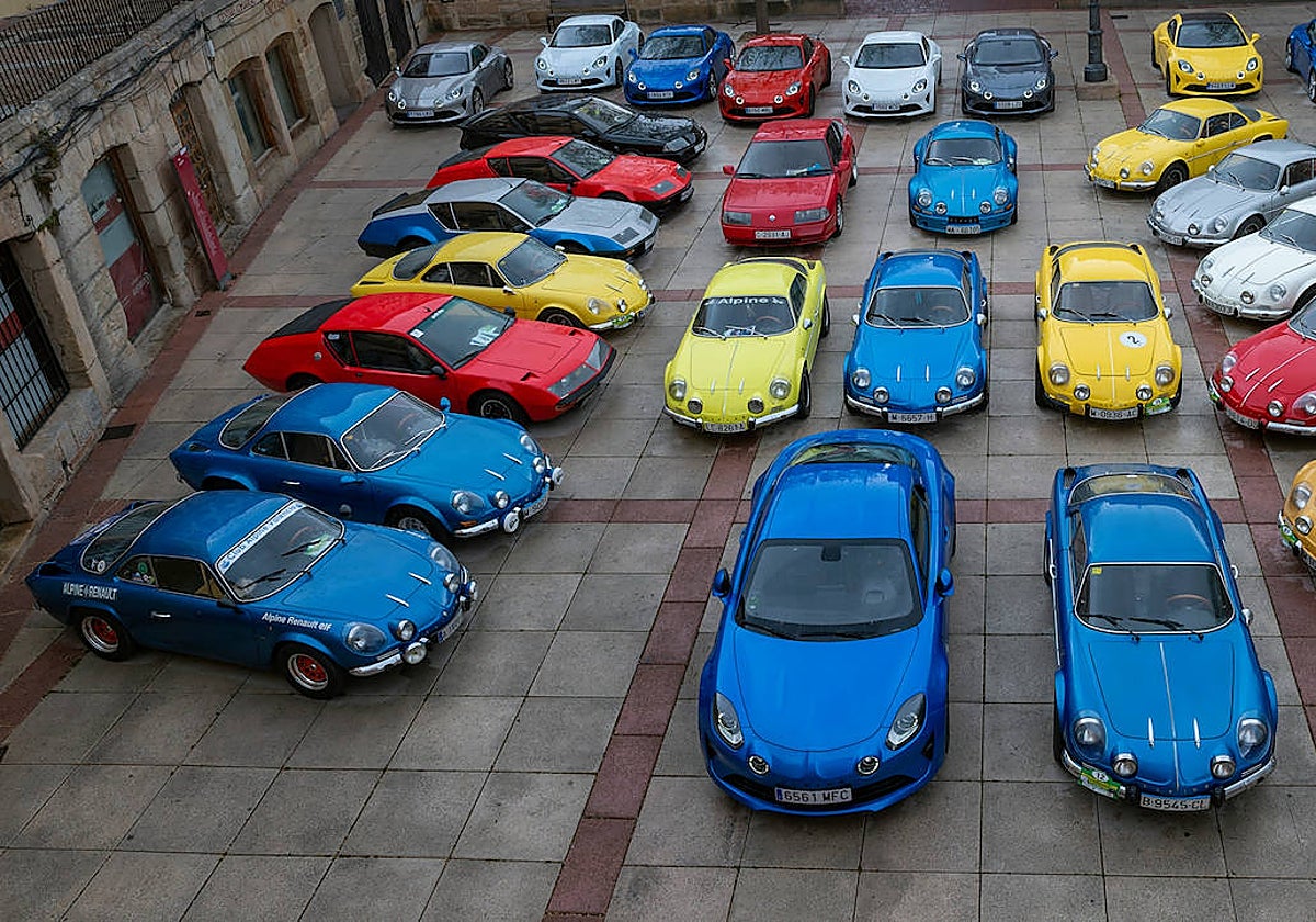 La mayor concentración de Alpine en España une pasado y futuro de la marca