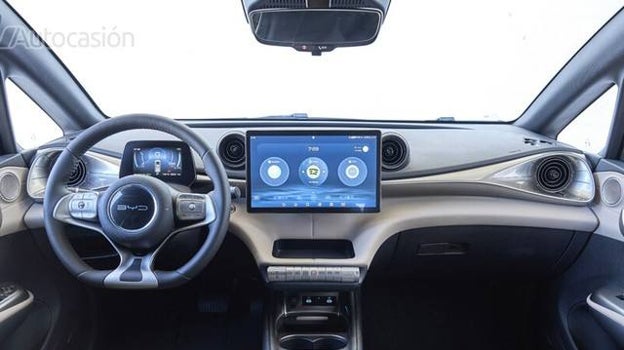 Interior del BYD Dolphin