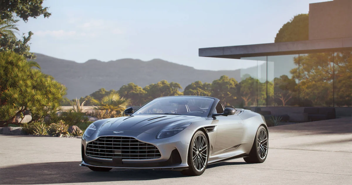 Si soñabas con un Aston Martin DB12 Coupe, el nuevo DB12 Volante