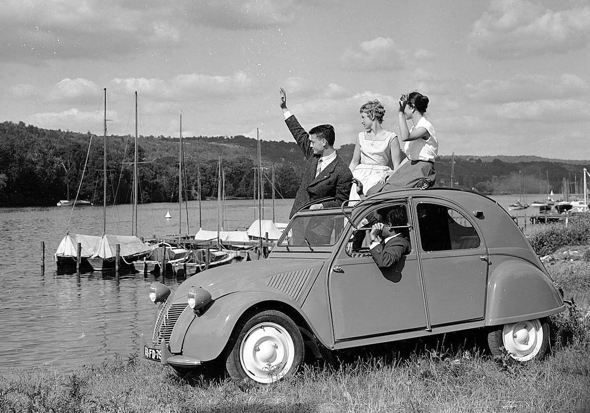 Una de las primeras unidades del popular utilitario