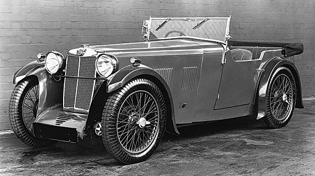 Los roadster de Morris Garages, como este MGF de los años treinta del pasado siglo, han hecho soñar a muchas generaciones