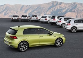 Volkswagen Golf: medio siglo y ocho generaciones de una leyenda de la automoción