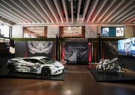 Ducati y Lamborghini se transforman en obras de arte