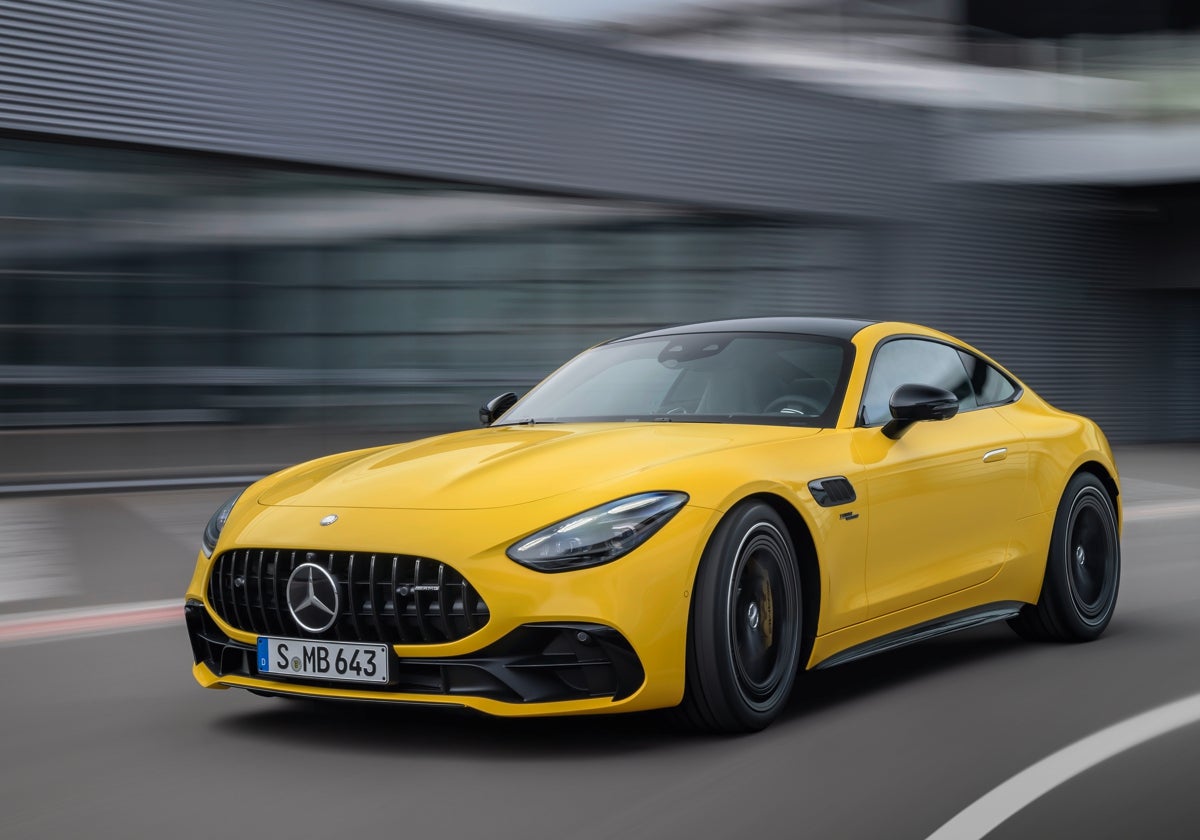 El Mercedes-AMG GT.