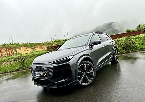 Imagen secundaria 1 - El Audi Q6 e-tron durante nuestra prueba de conducción