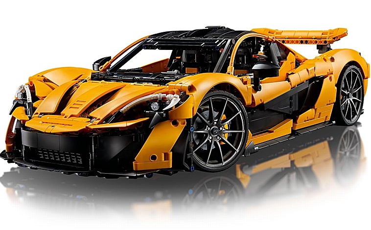 Imagen principal - McLaren y Lego en una nueva colaboración 