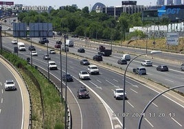 La DGT espera 7,5 millones de coches para el puente de Santiago