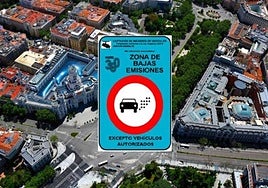 Más de un millón de vehículos no podrán circular por Madrid en pocos meses