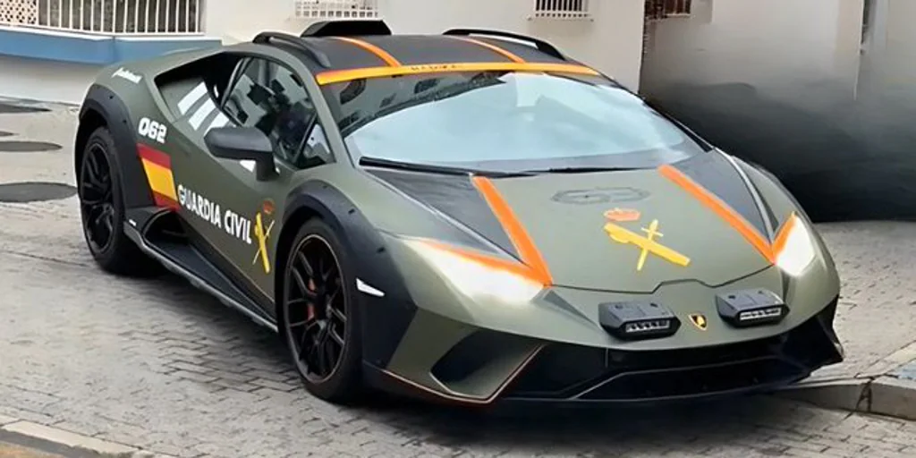 This is a Lamborghini of the Civil Guard, originally from Murcia.