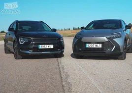 Toyota C-HR 140H vs Kia Niro 1.6 HEV: dos SUV híbridos baratos