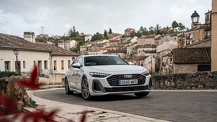 El diseño frontal, cien por cien Audi, potencia la personalidad deportiva del A5