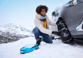 Los errores que debes evitar al poner las cadenas de nieve al coche