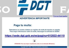 Alertan de nuevas estafas para pagar multas de la DGT: Esta es la única forma en la que te lo notifican