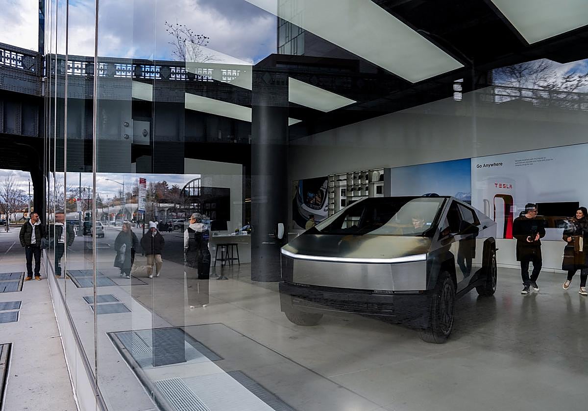 Las ventas mundiales de vehículos de Tesla caen en 2024 por primera vez ...