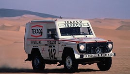 París-Dakar 1983: Ickx y el Mercedes Clase G