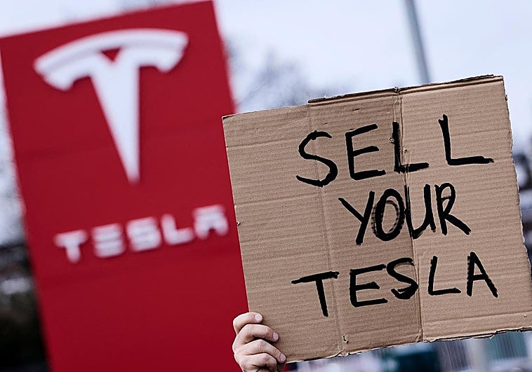 Las ventas de Tesla se redujeron a la mitad en la Unión Europea desde ...
