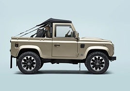 Regreso de un icono: El Defender V8 Soft Top se incorpora a la gama de Land Rover Classic