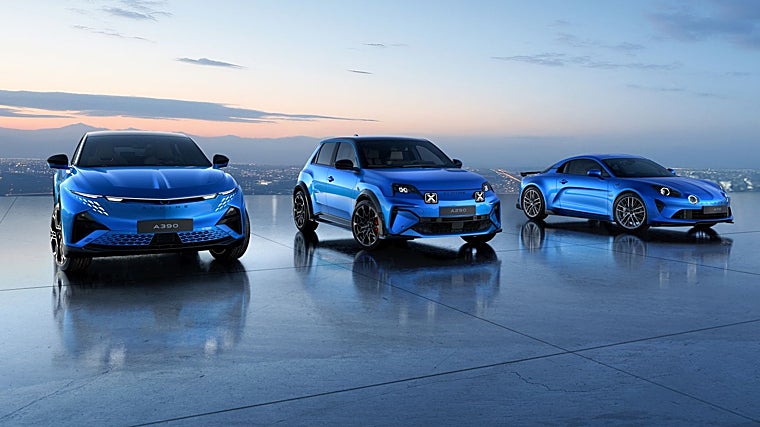 La gama de Alpine: A390, A290 y A110