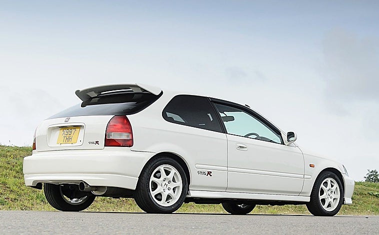 Imagen principal - Detalles del Civic Type R de 1997