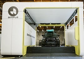 Llega el sistema de intercambio de baterías: Coches eléctricos cargados en 5 minutos
