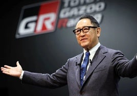 Los accionistas de Toyota reeligen a Akio Toyoda como presidente