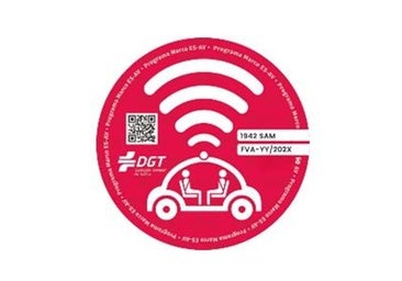 La nueva pegatina de la DGT