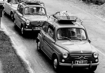 Así era la Operación Salida en la España del SEAT 600 hace 60 años