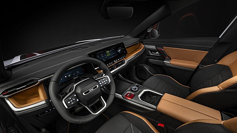 Interior del nuevo Jeep Compass