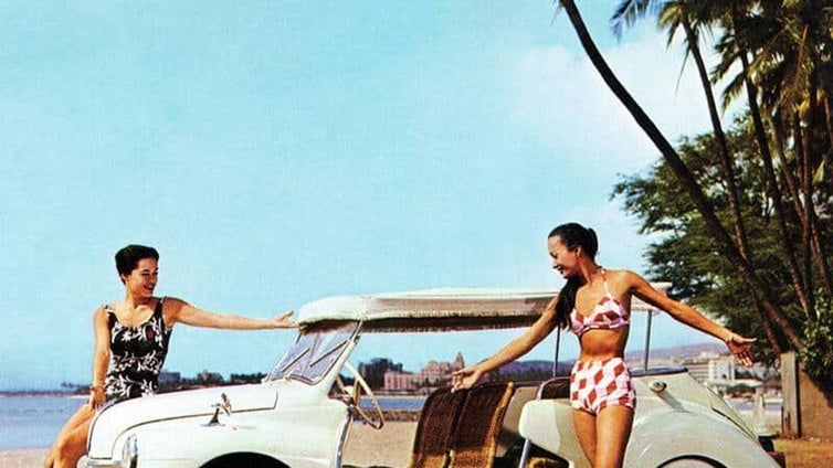 Renault 4 CV Jolly: tiempo de glamour y pieles bronceadas