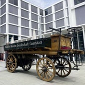 Del sueño de museo a la carretera: la reproducción del primer camión de la historia se somete a una restauración