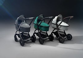 Aston Martin presenta un cochecito para bebé de altas prestaciones