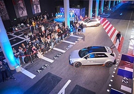 Griezmann, Koke y otras figuras colchoneras prueban la adrenalina eléctrica del Hyundai Ioniq 5 N