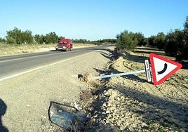 Más de 270 kilómetros de carreteras españolas son puntos negros por accidentes